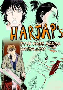 Harjap’s four page manga anthology cover