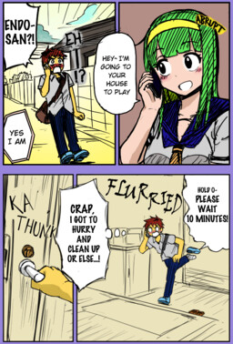 Endou Ryouko Doesn't Hold Back (Fan Colored) cover